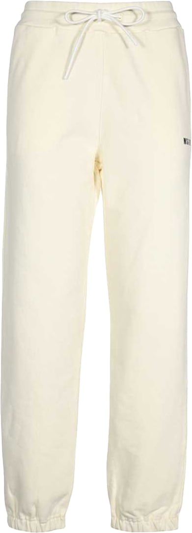 MSGM Logo print sweatpants Neutraal