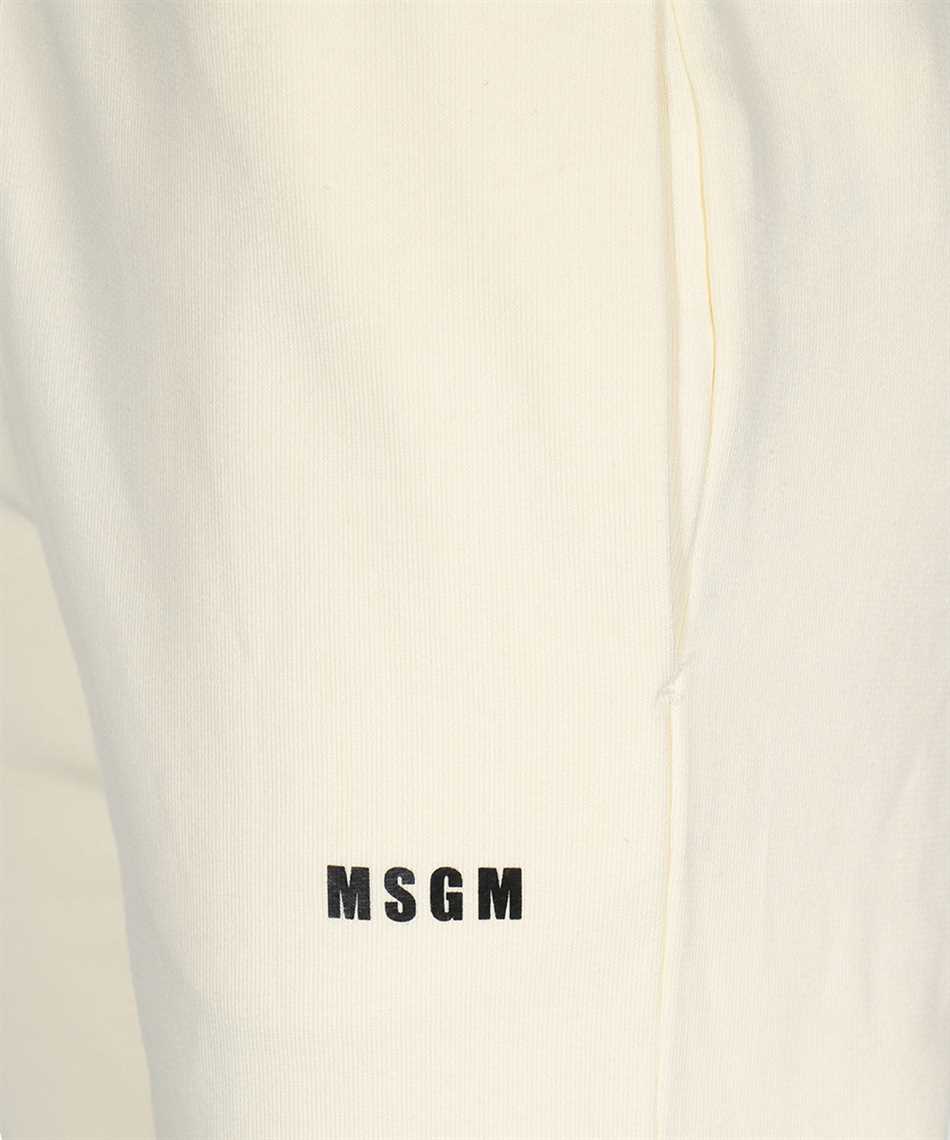 MSGM Logo print sweatpants Neutraal