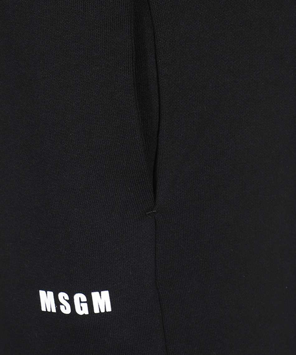 MSGM Logo print sweatpants Zwart