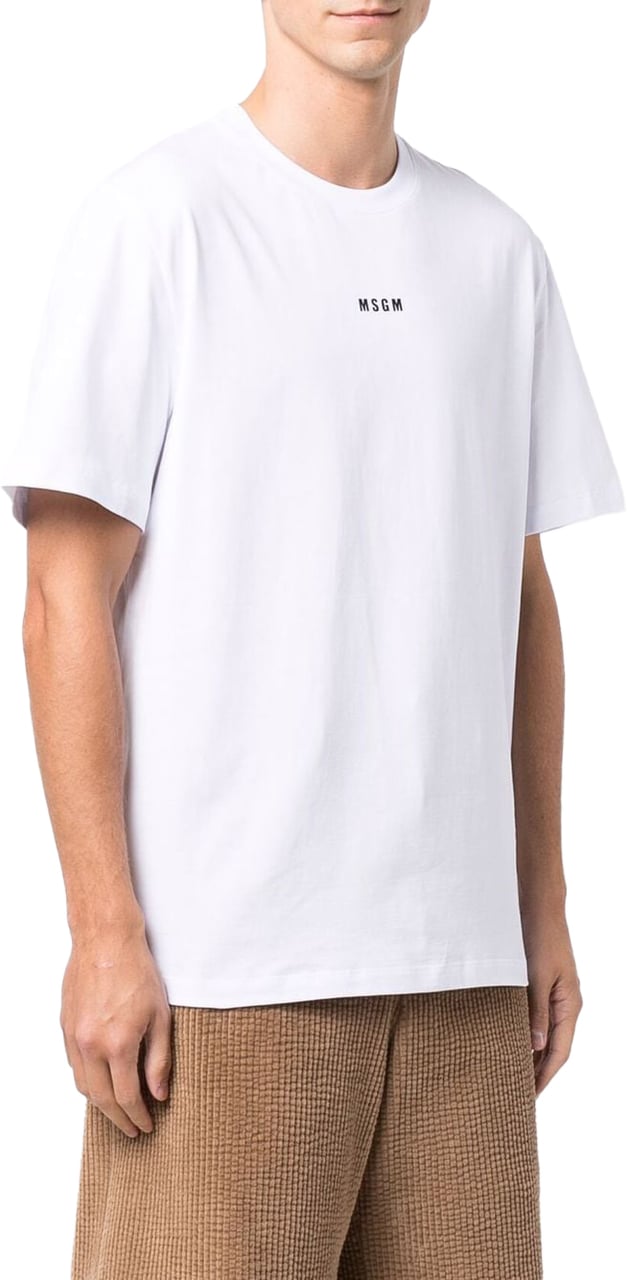 MSGM t-shirt white Wit