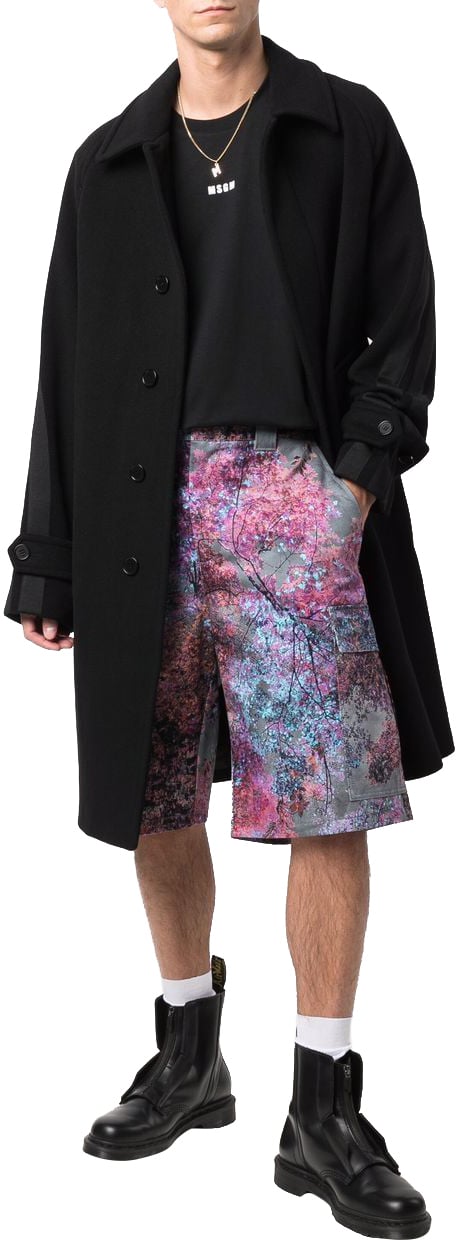 MSGM t-shirt black Zwart