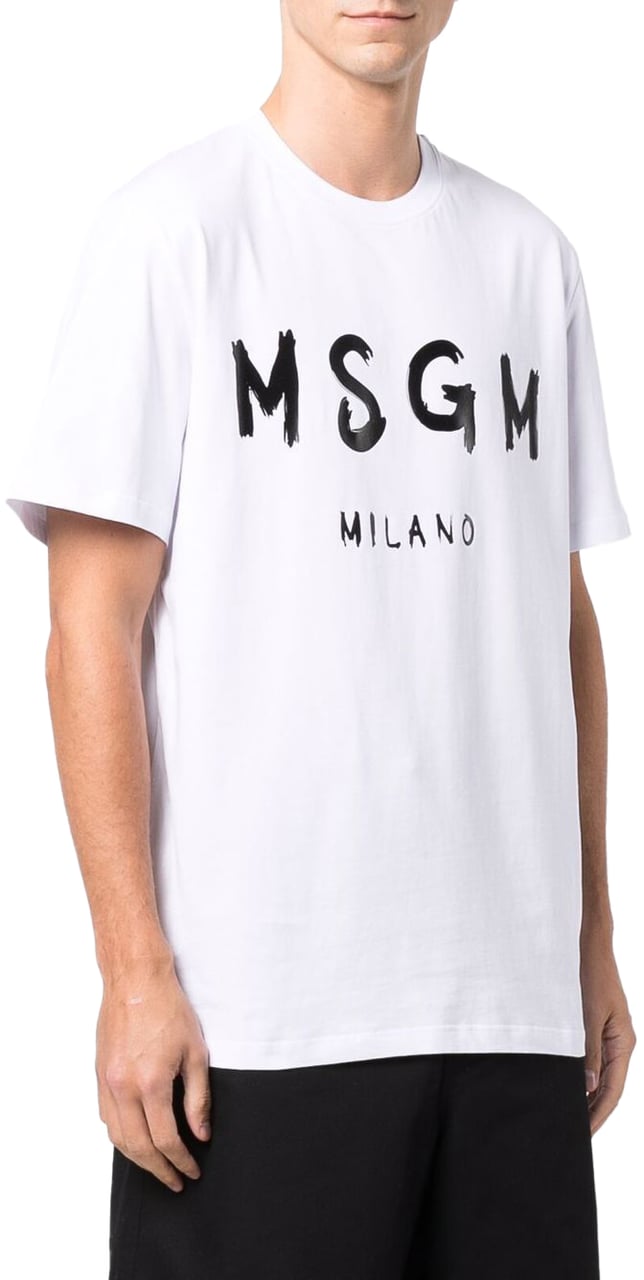 MSGM t-shirt white Wit