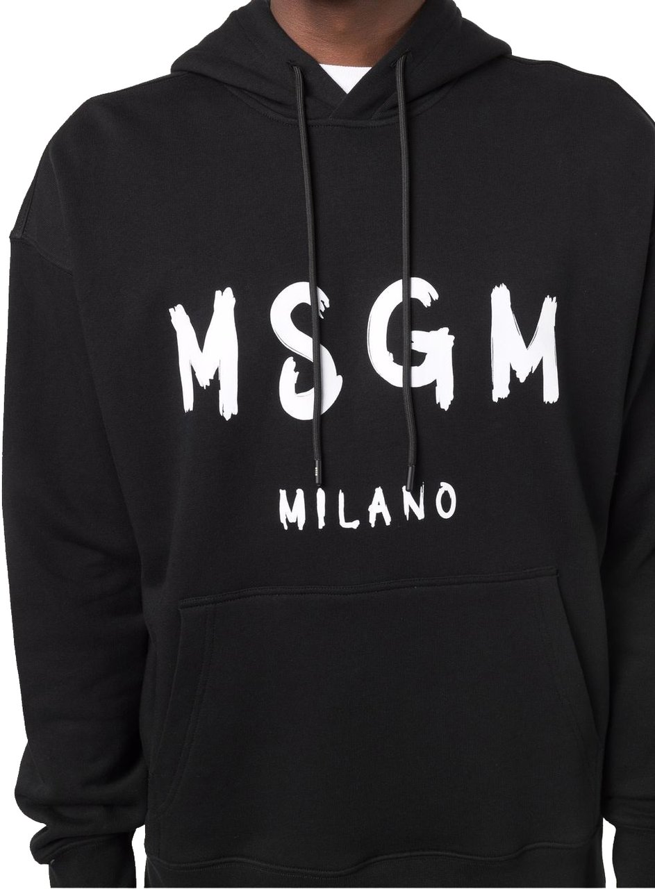 MSGM felpa black Zwart