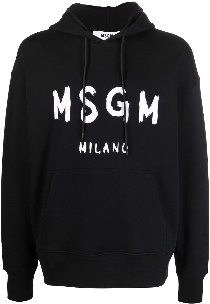 MSGM felpa black Zwart