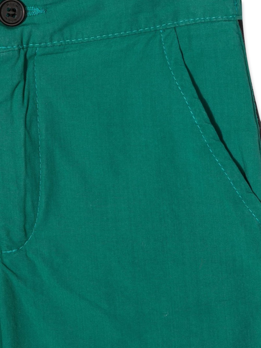 MSGM COTTON BERMUDA Groen