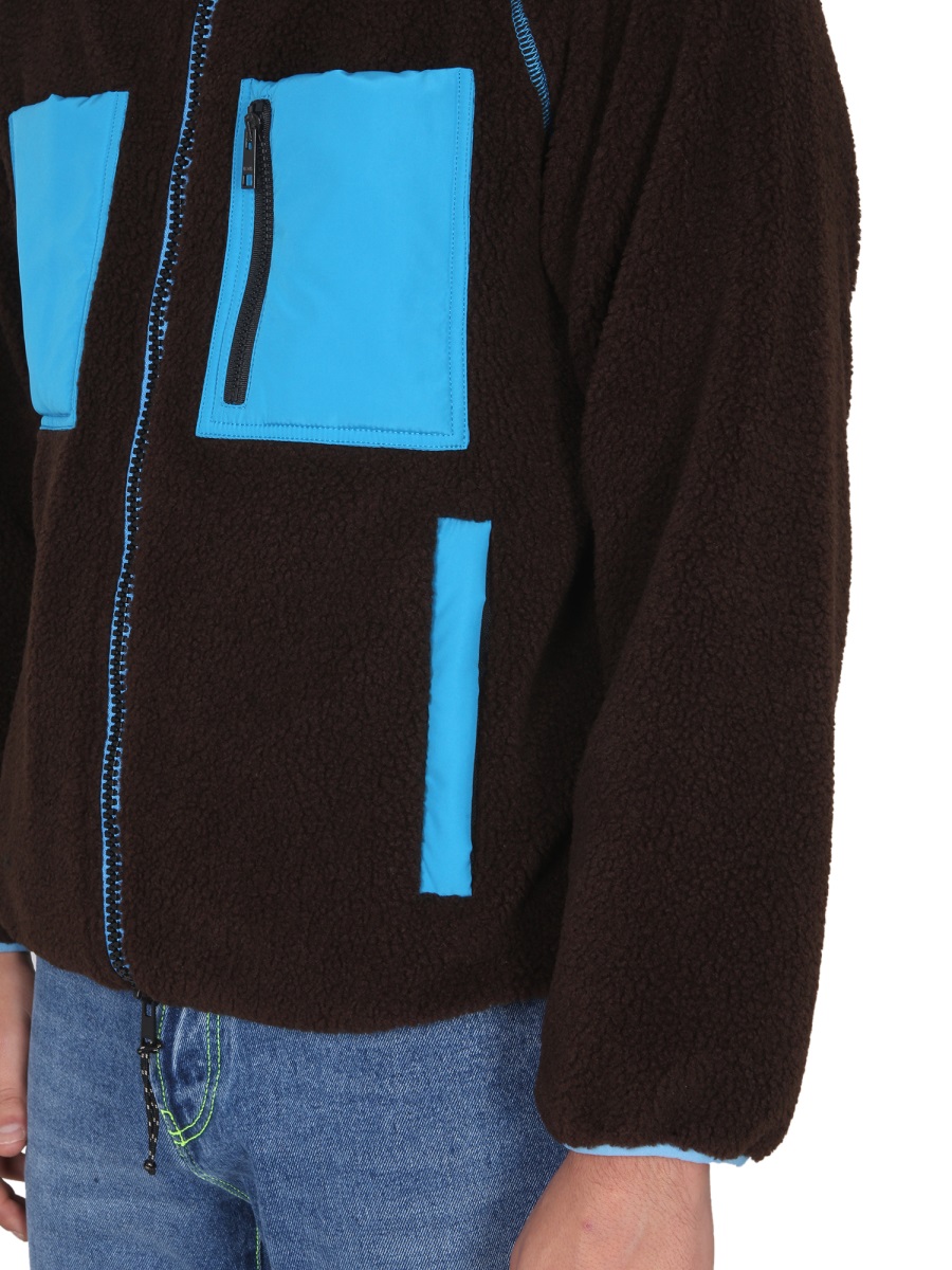 MSGM JACKET WITH LOGO Bruin