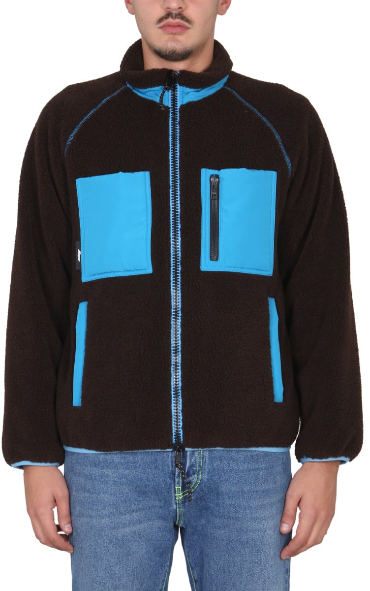 MSGM JACKET WITH LOGO Bruin