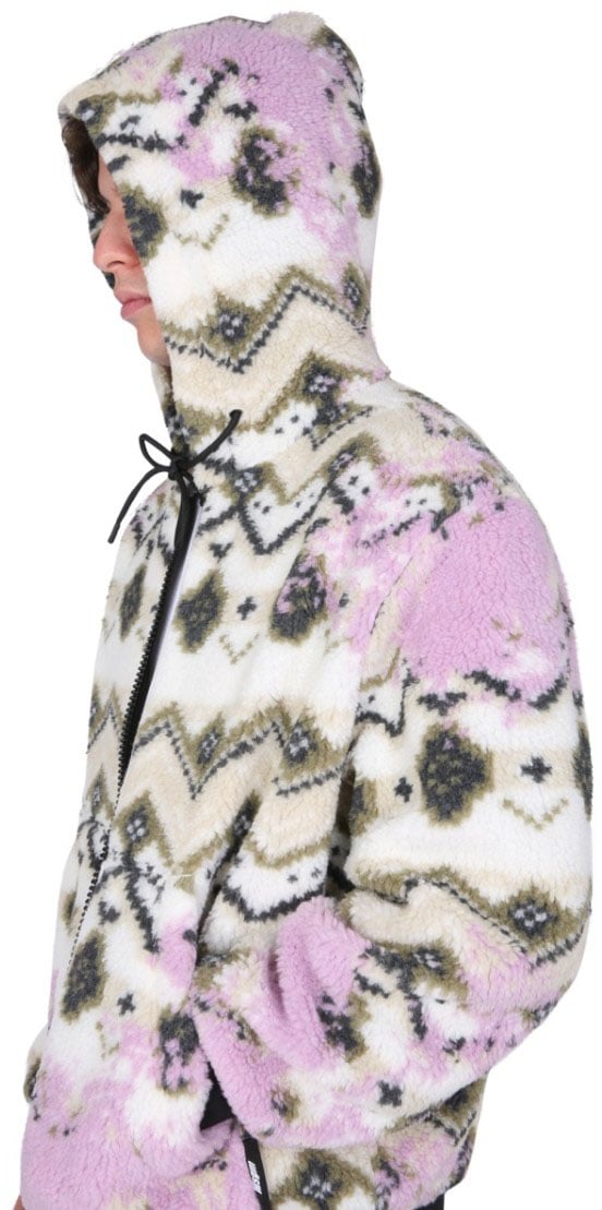 MSGM Fleece Sherpa Jacket Grijs