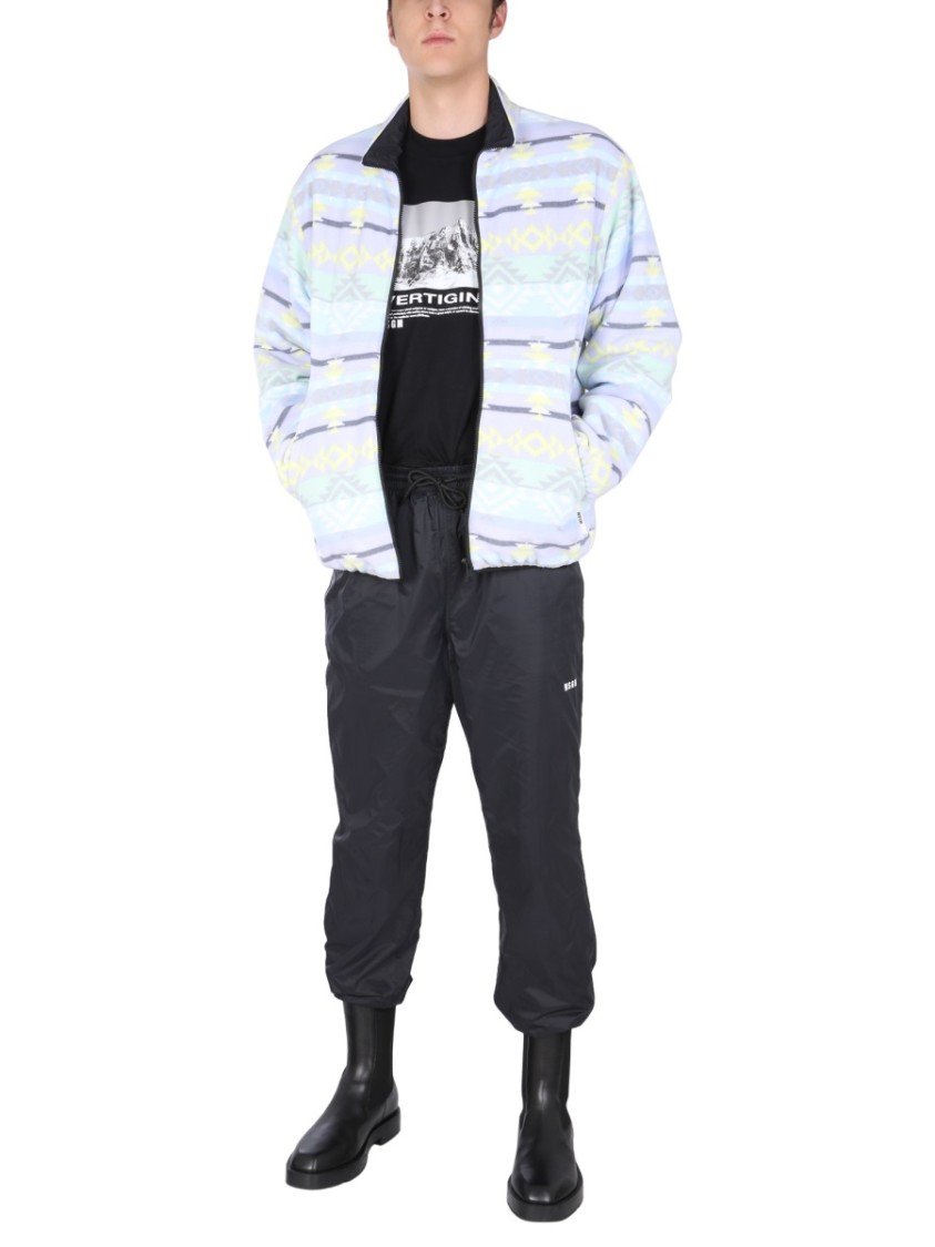 MSGM Fantastic Green Jacket Zilver
