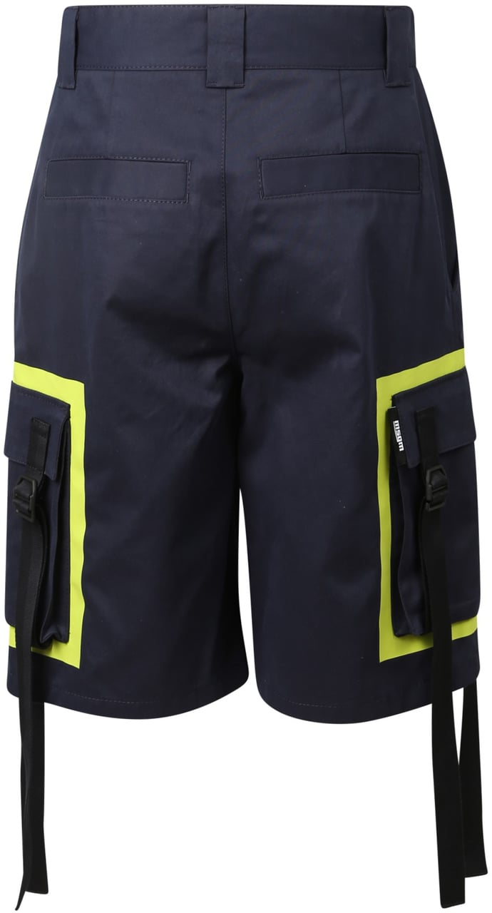 MSGM MSGM Blue Shorts Blauw