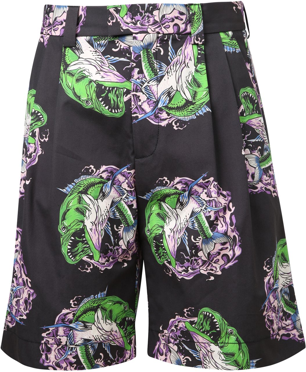 MSGM MSGM Black Shorts Zwart