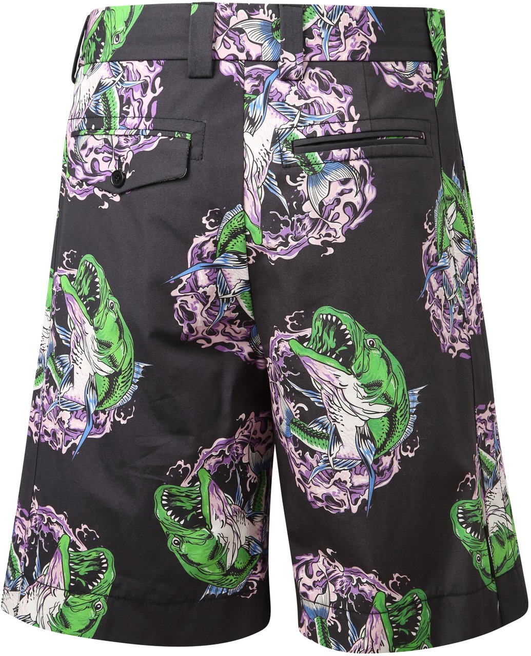 MSGM MSGM Black Shorts Zwart