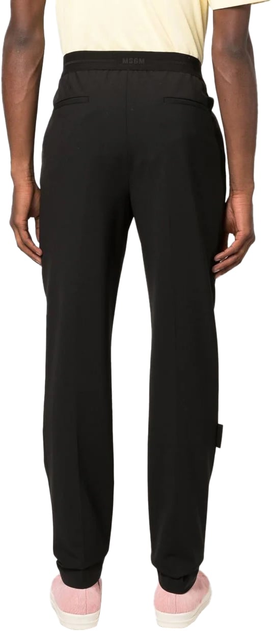 MSGM pantalone black Zwart