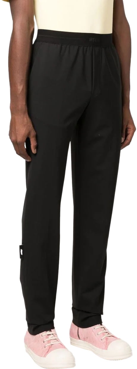 MSGM pantalone black Zwart
