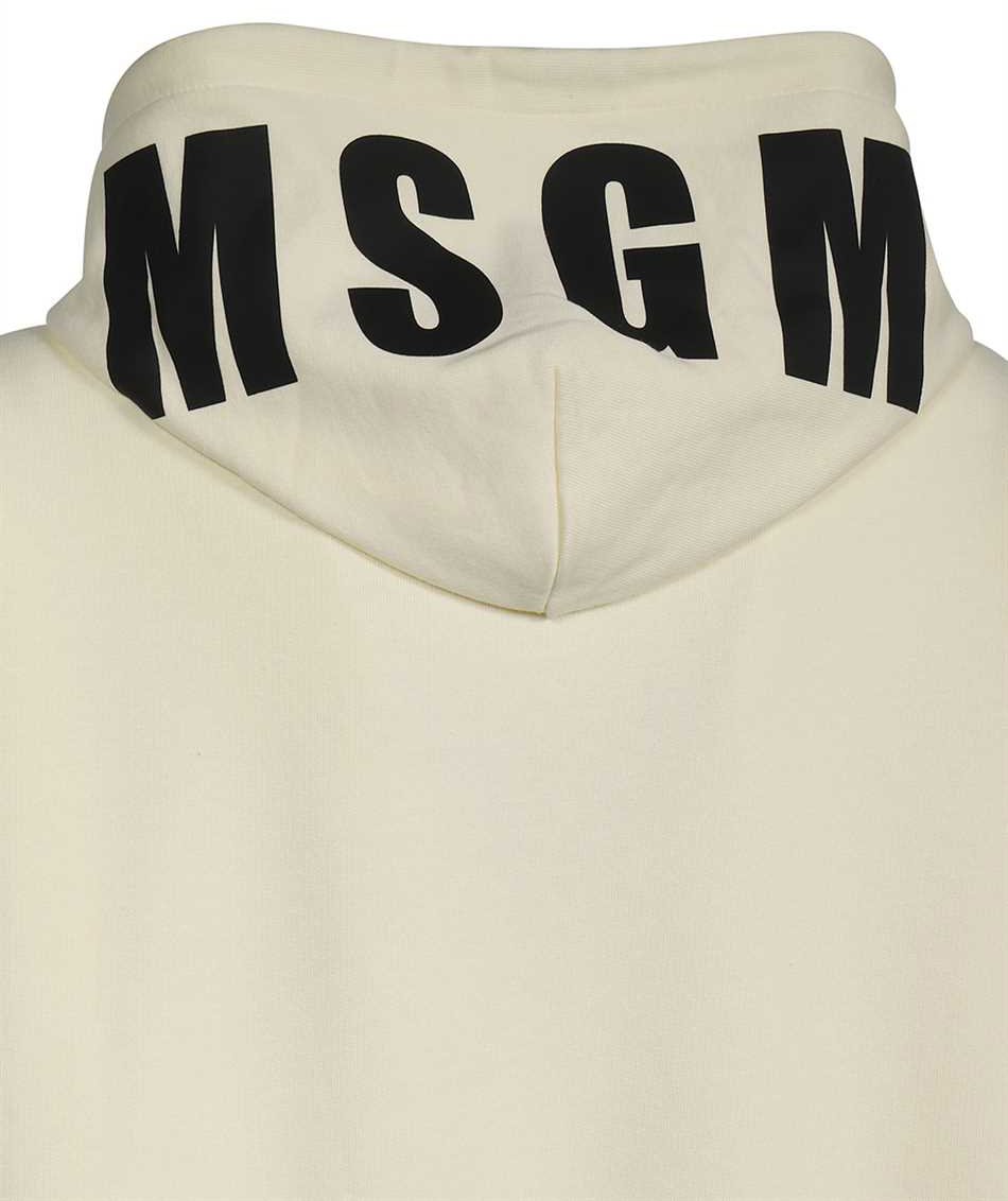 MSGM Cotton hoodie Neutraal