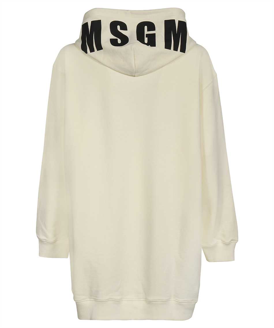 MSGM Cotton hoodie Neutraal
