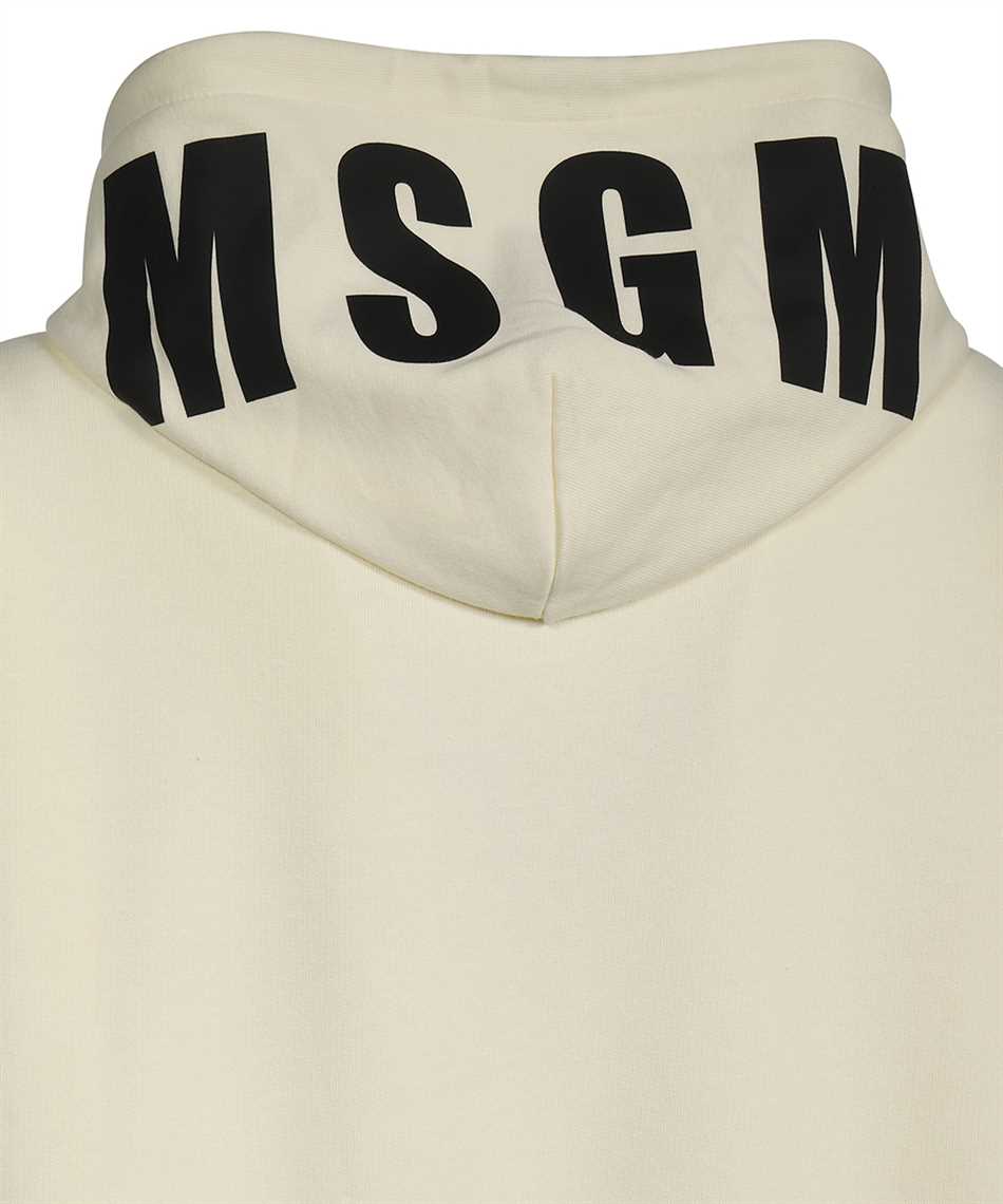 MSGM Cotton hoodie Neutraal