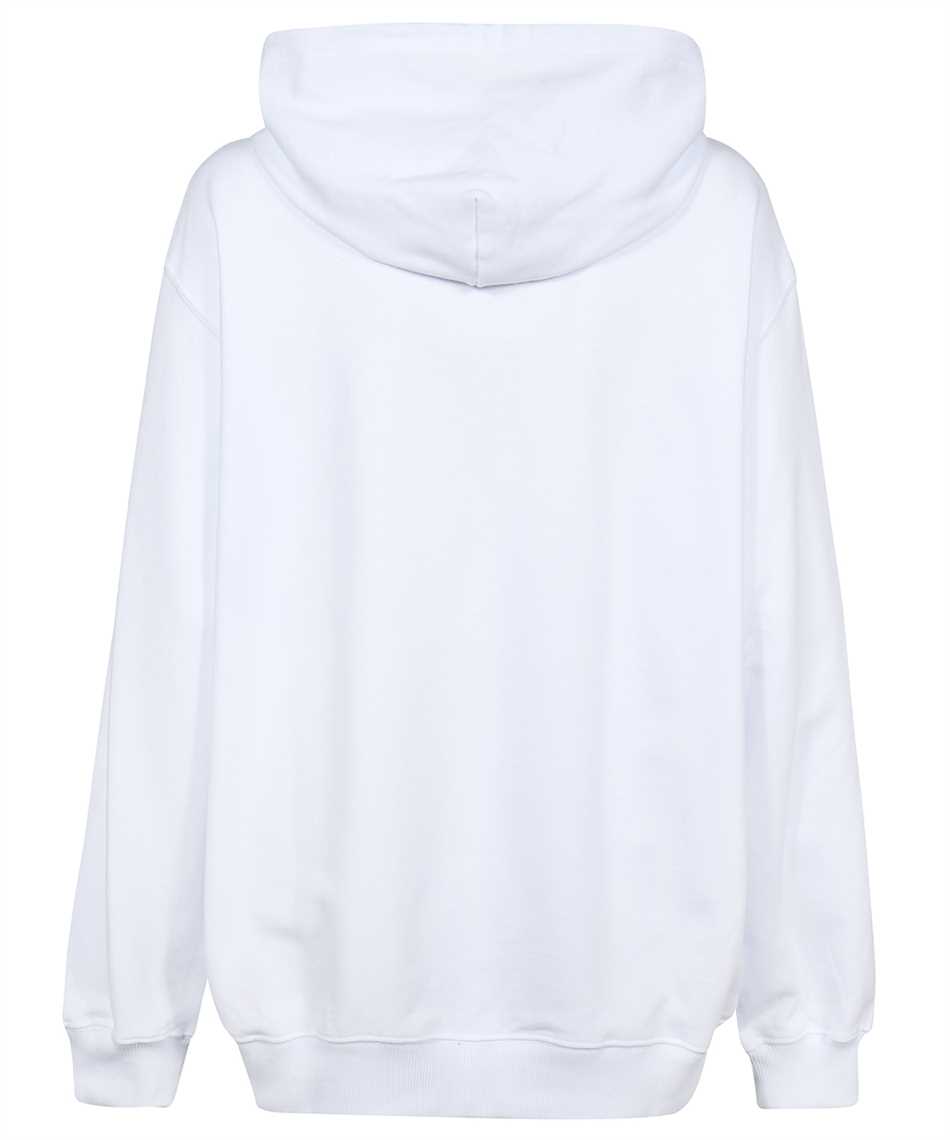 MSGM Cotton hoodie Wit