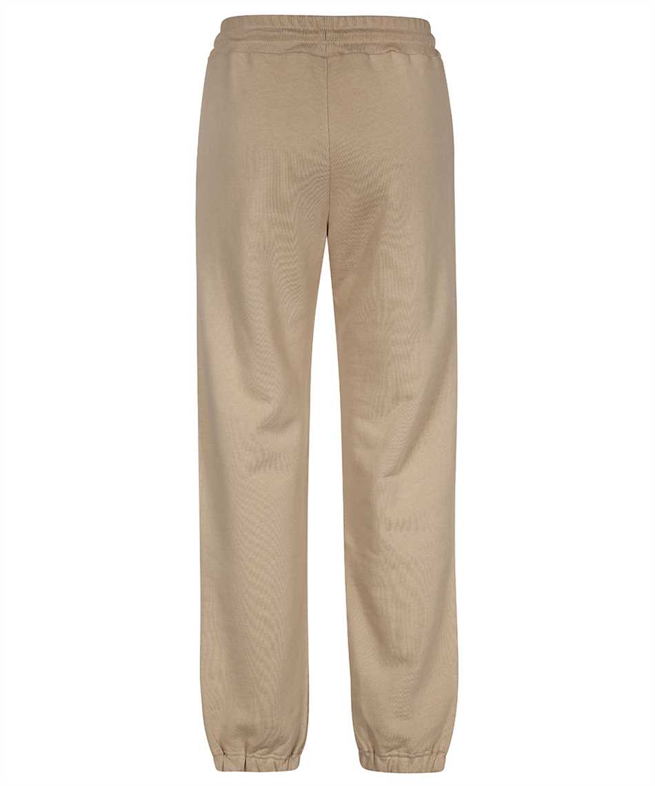 MSGM Logo print sweatpants Beige