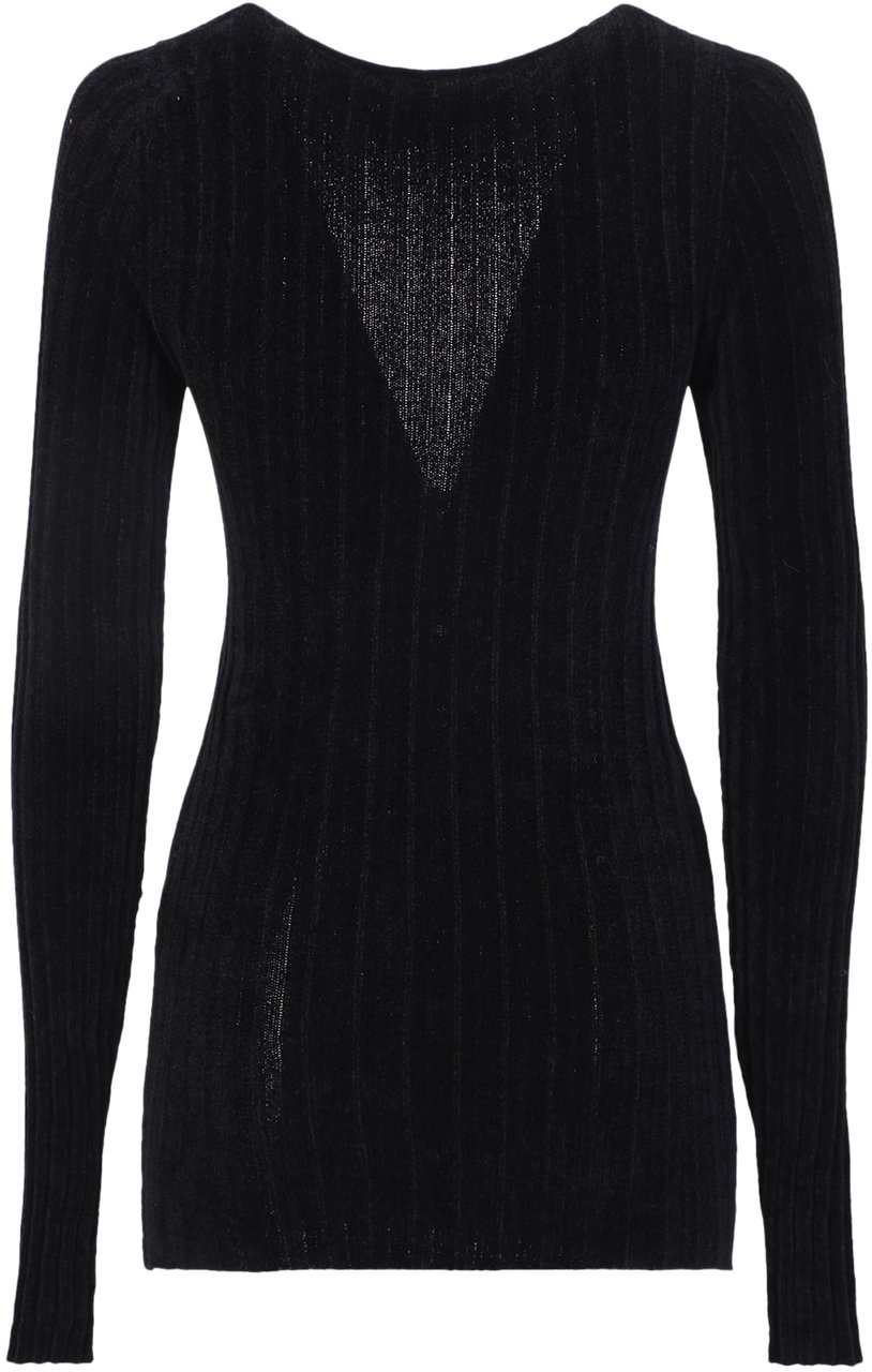 MSGM MSGM Black Knitwear Zwart