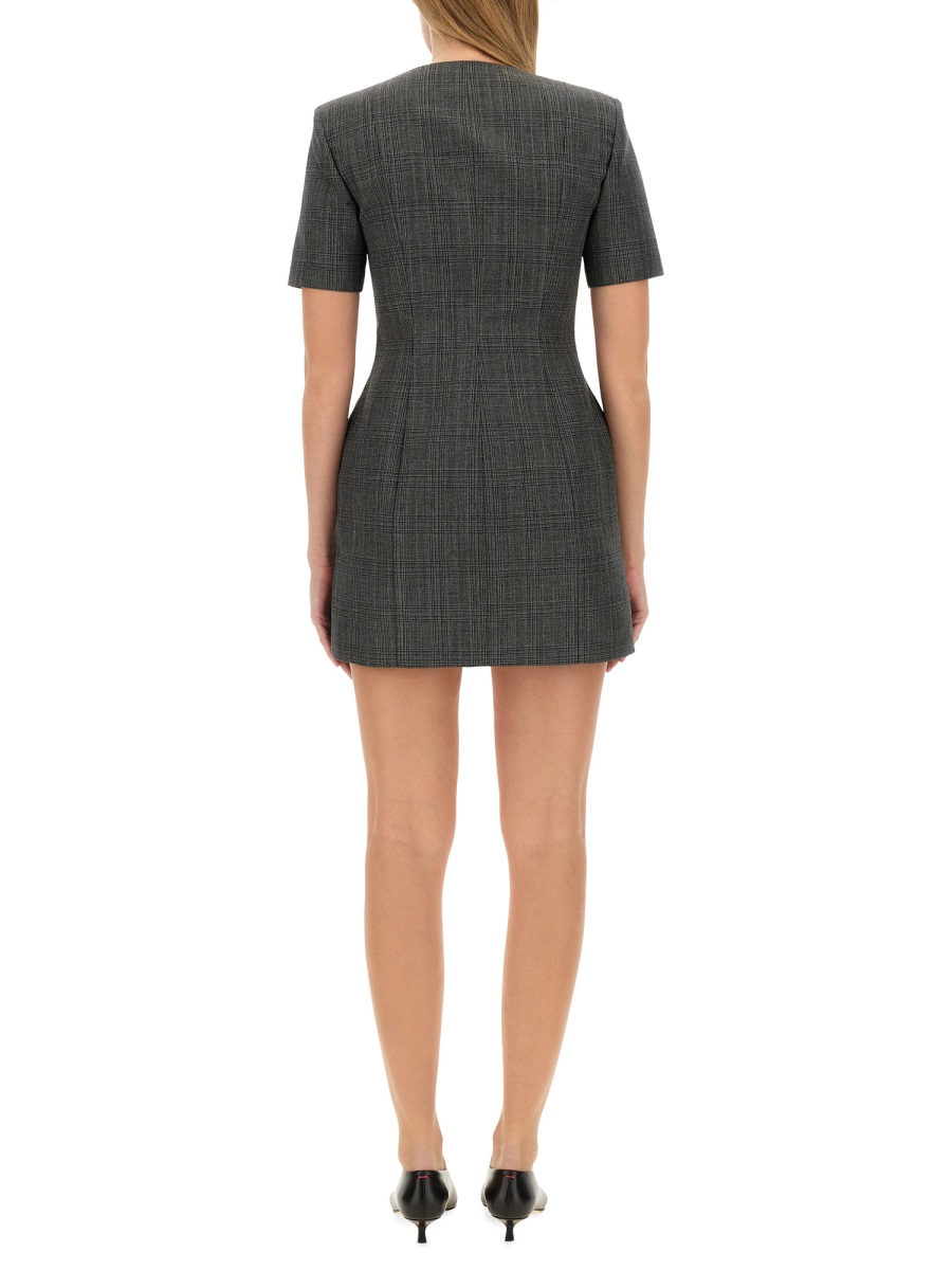 MSGM WOOL DRESS Grijs