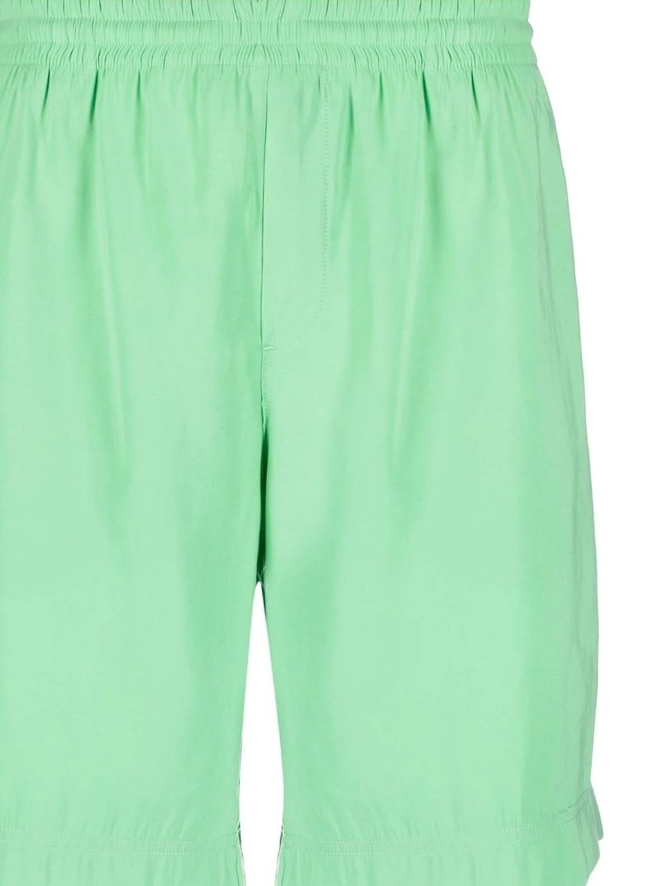MSGM Bermuda With Logo Groen