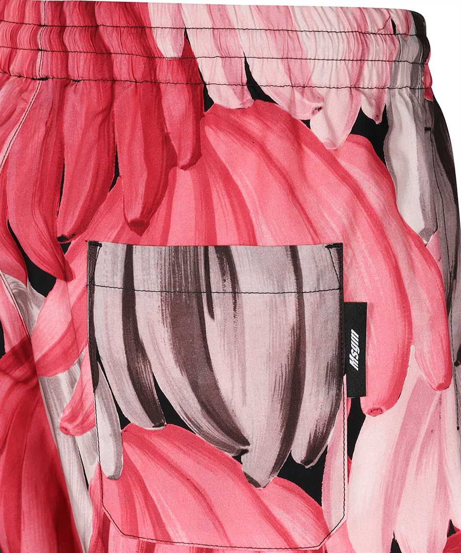 MSGM Cotton bermuda shorts Roze