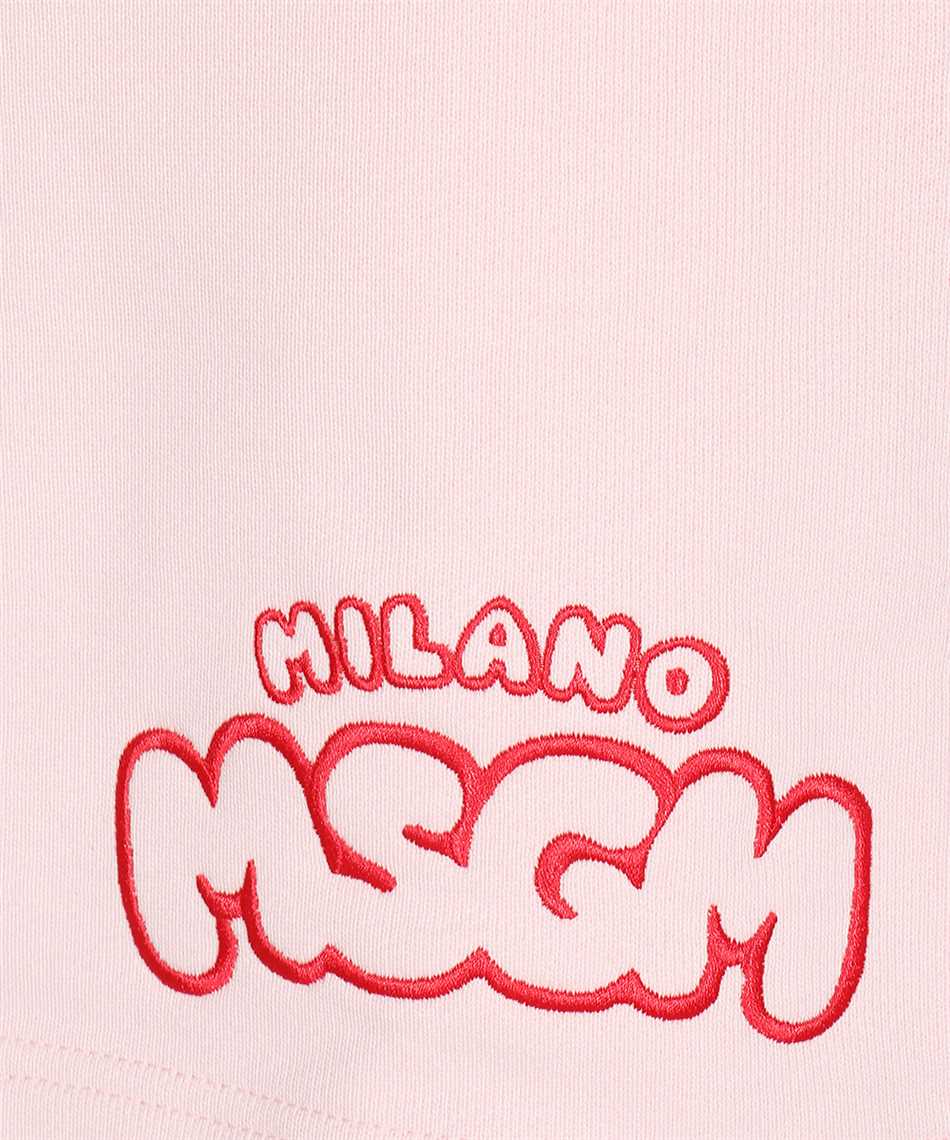 MSGM Cotton bermuda shorts Roze