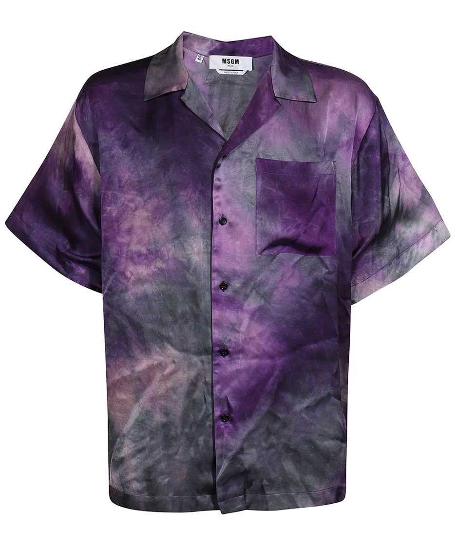 MSGM Viscose shirt Paars