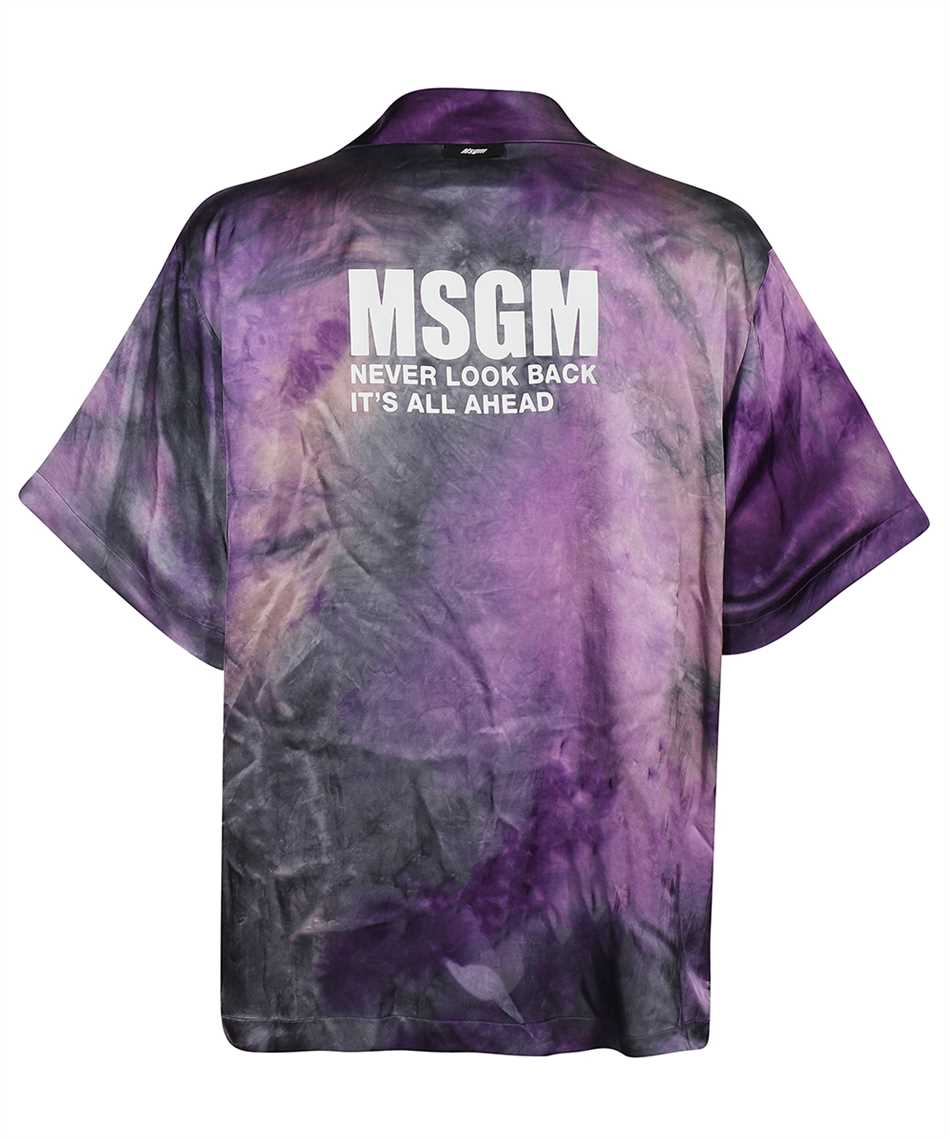 MSGM Viscose shirt Paars