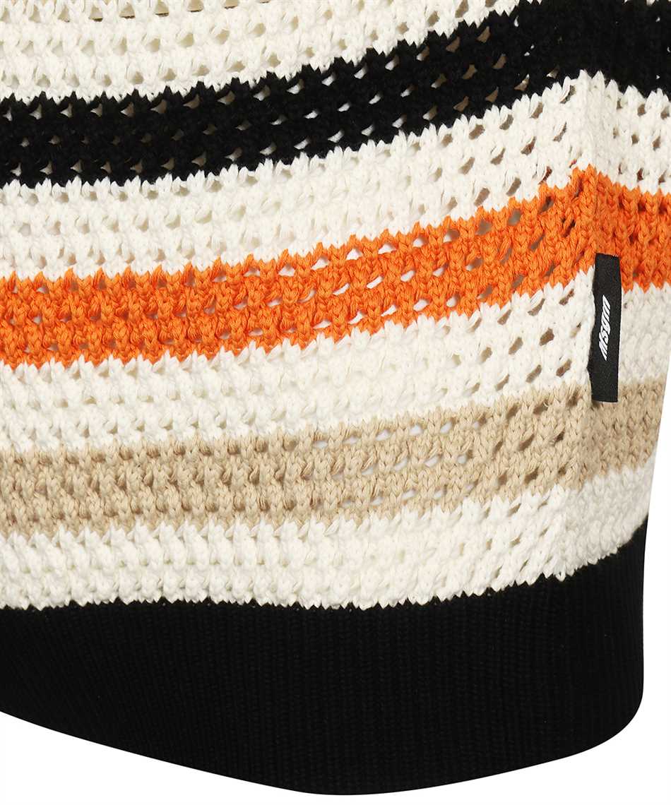 MSGM Cotton crew-neck sweater Wit