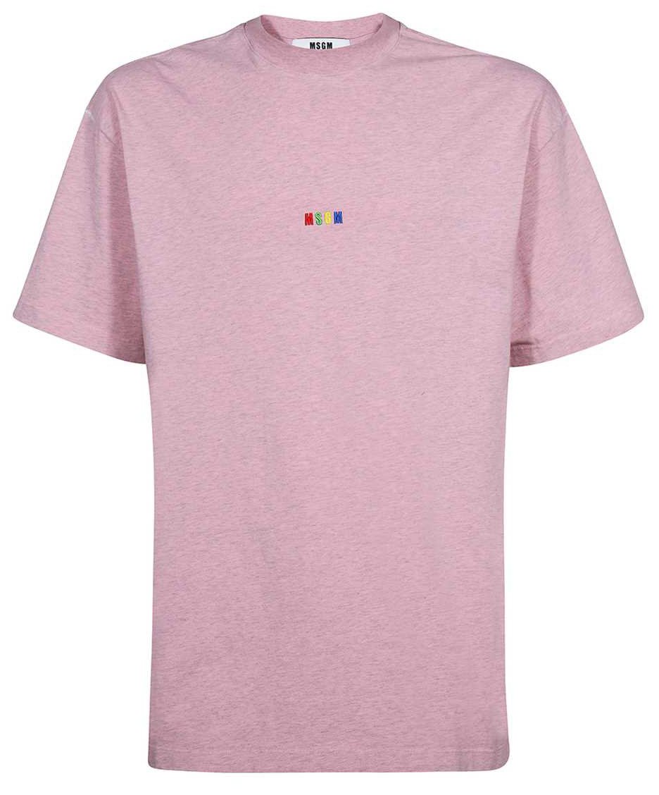 MSGM Cotton T-shirt Roze