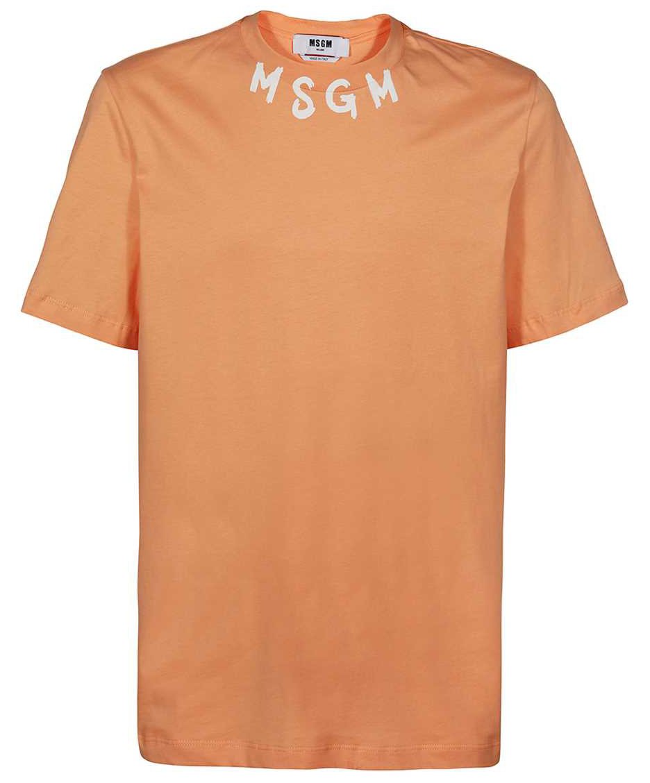 MSGM Cotton T-shirt Oranje