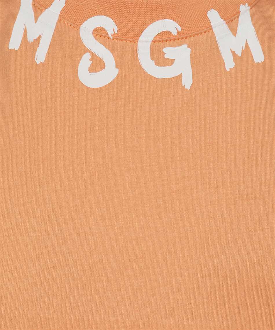 MSGM Cotton T-shirt Oranje