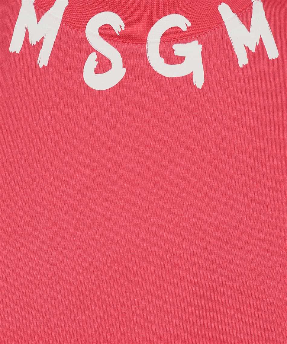 MSGM Cotton T-shirt Roze