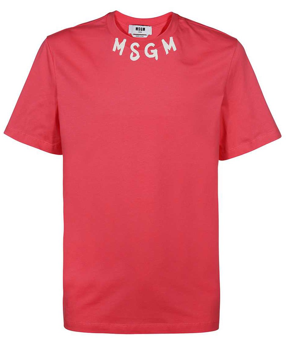 MSGM Cotton T-shirt Roze