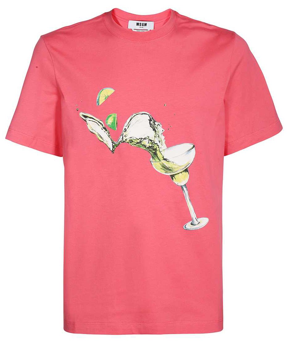 MSGM Cotton T-shirt Roze