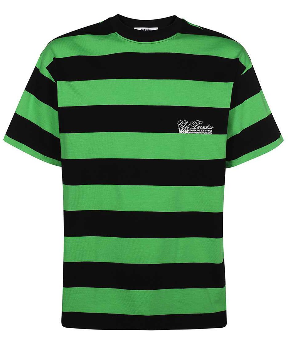 MSGM Cotton T-shirt Groen