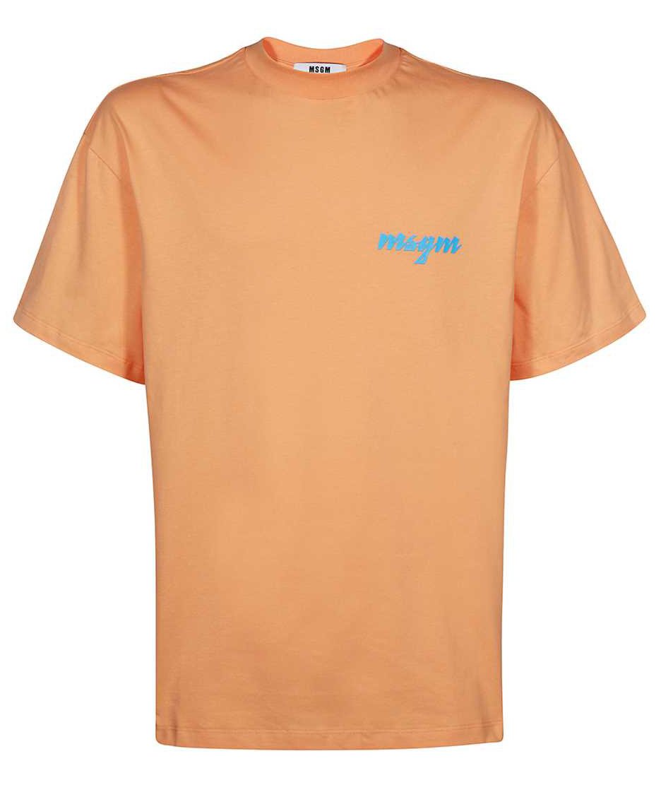 MSGM Cotton T-shirt Oranje