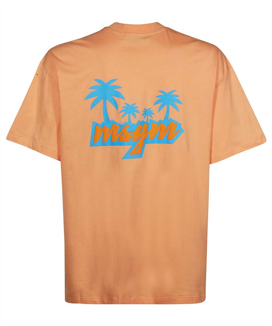 MSGM Cotton T-shirt Oranje