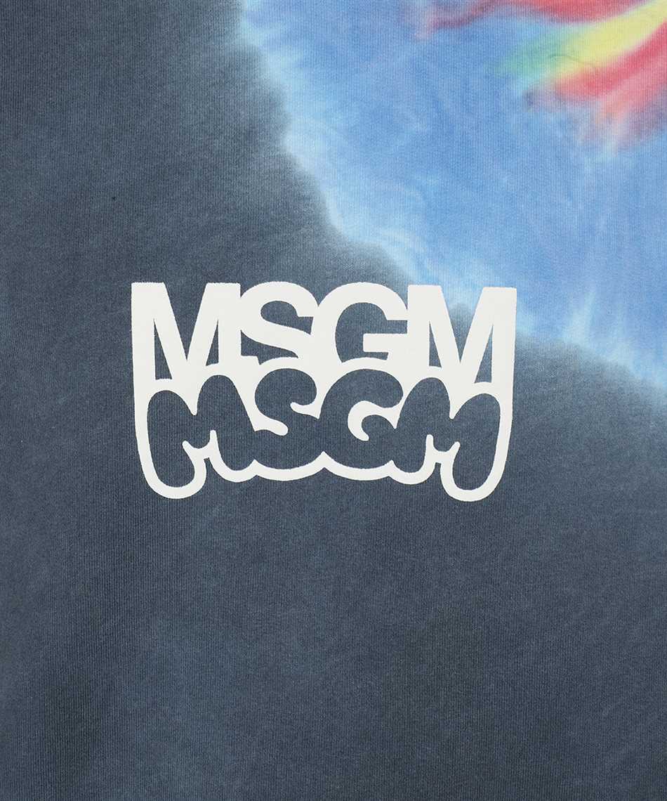MSGM Cotton sweatshirt Blauw