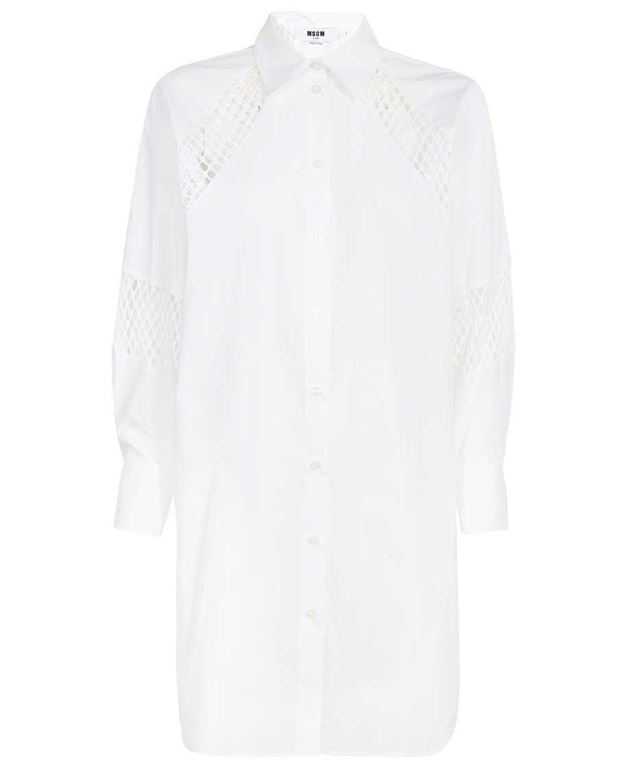 MSGM Cotton dress Wit