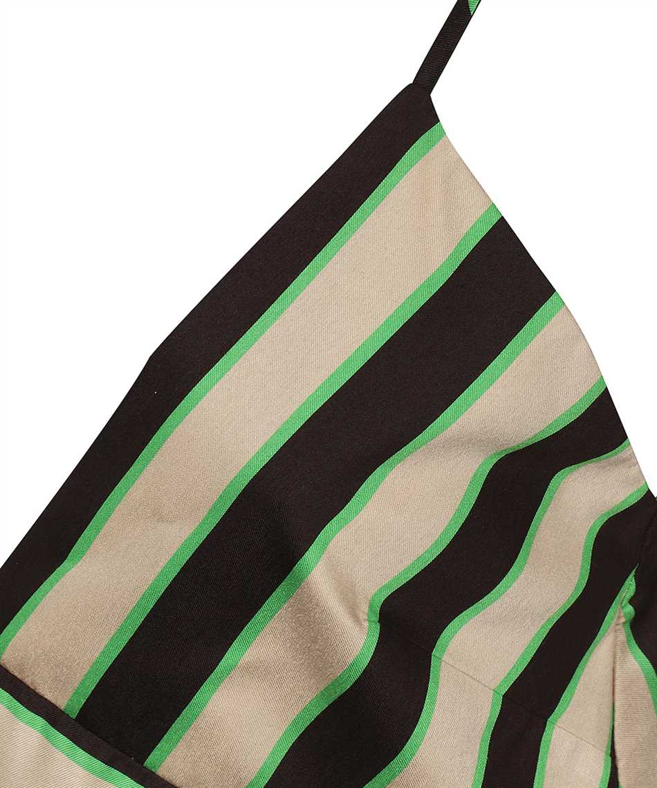 MSGM Printed dress Beige