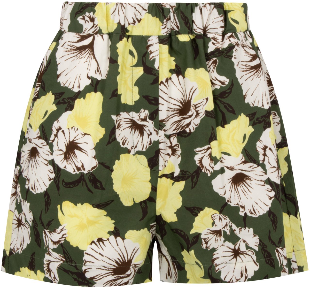 MSGM Cotton shorts Groen