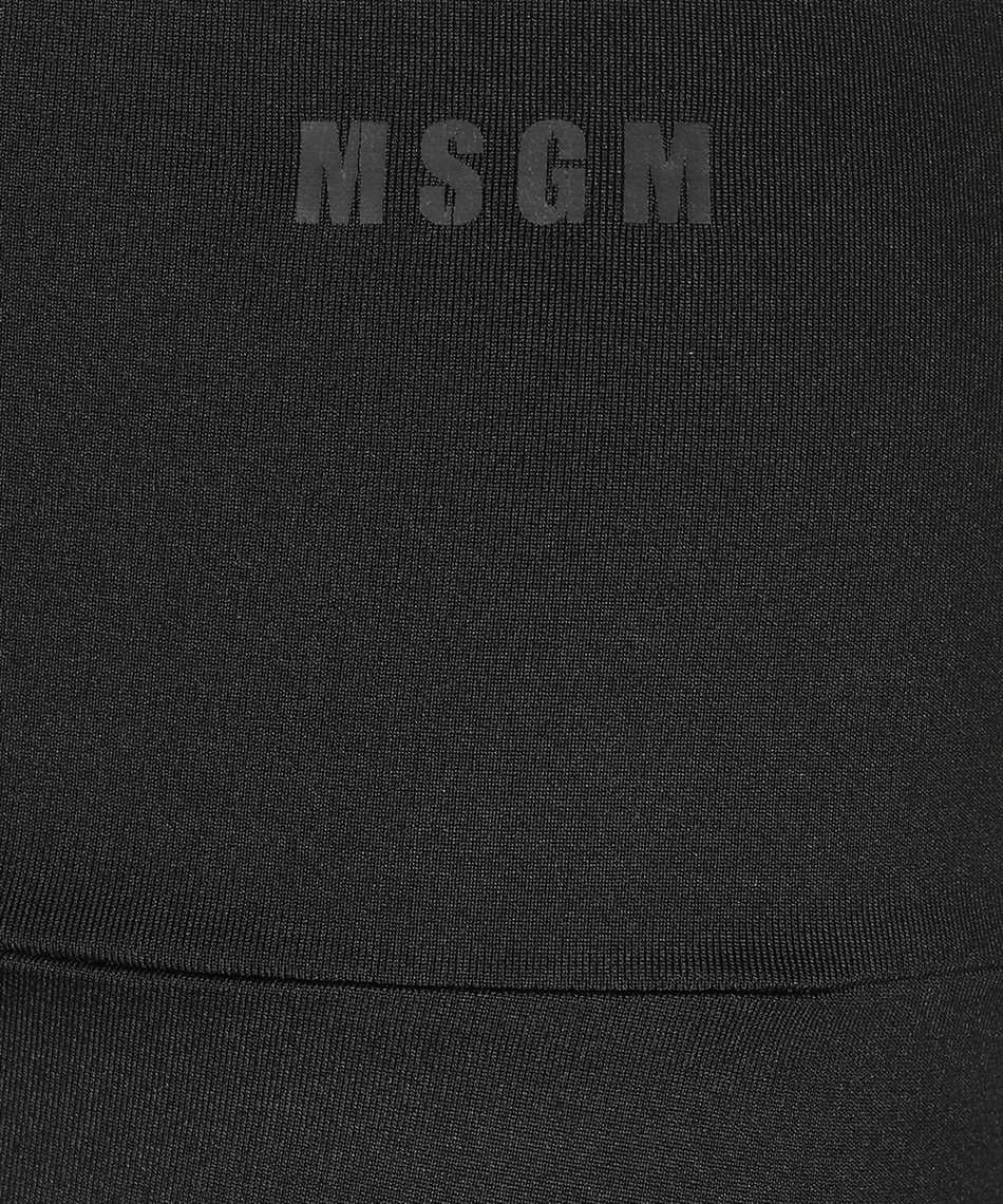 MSGM Logo print shorts Zwart