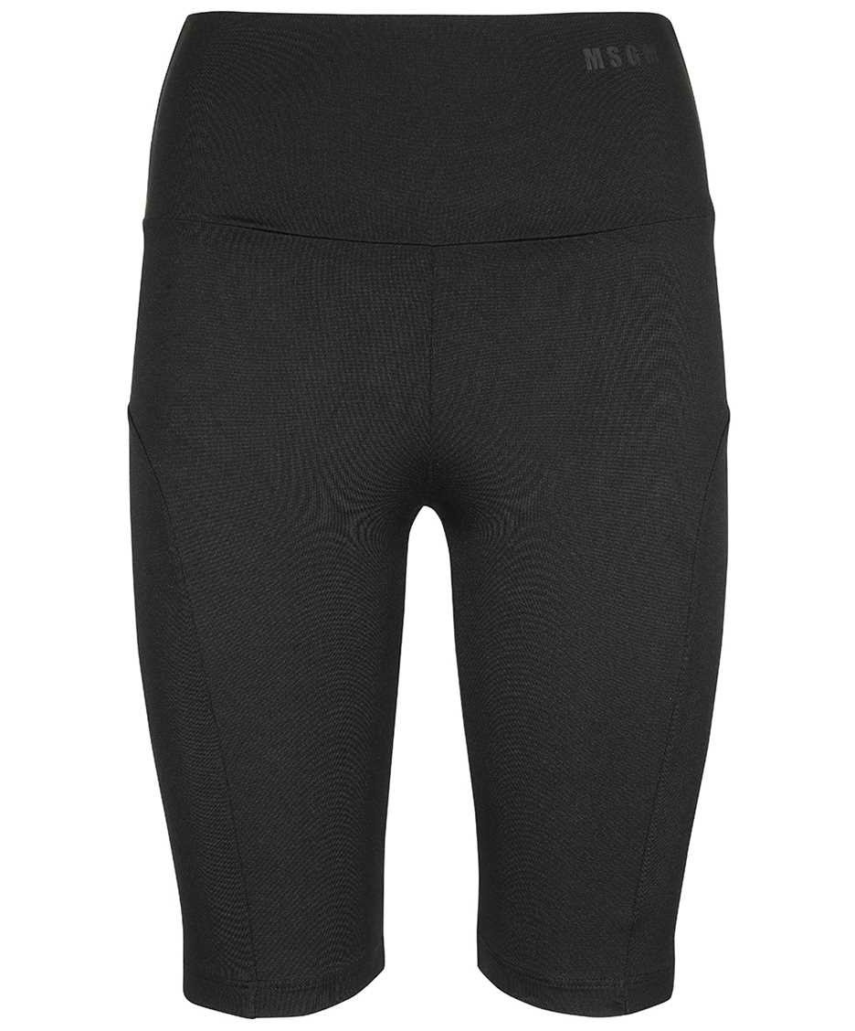 MSGM Logo print shorts Zwart