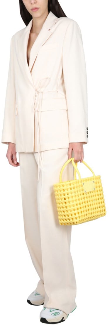 MSGM Viscose Blazer Neutraal