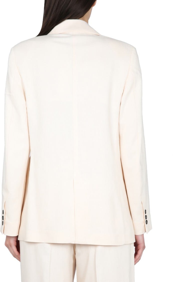 MSGM Viscose Blazer Neutraal