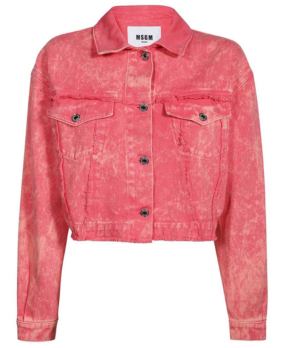 MSGM Denim jacket Roze