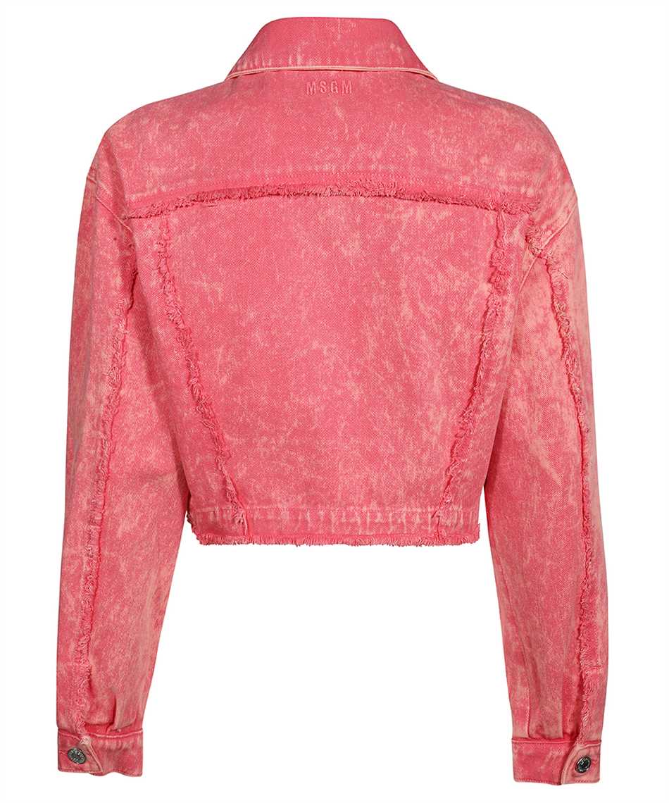 MSGM Denim jacket Roze